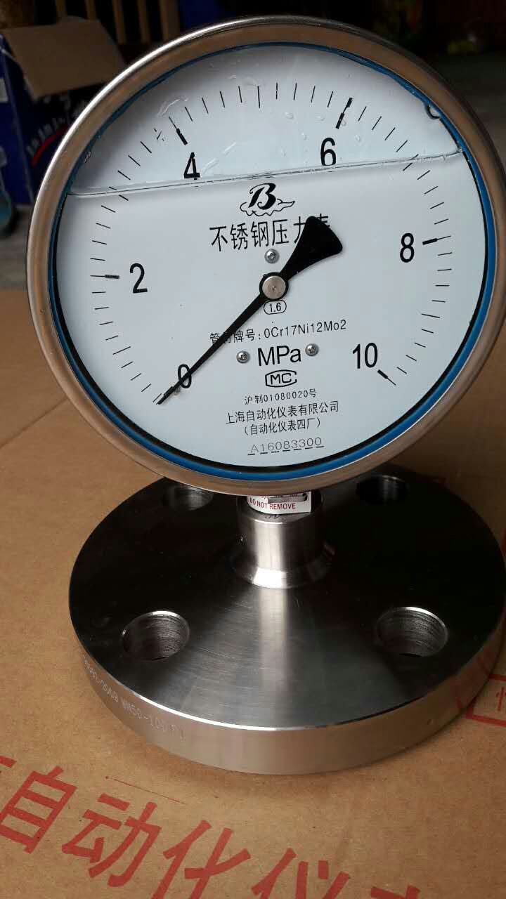 Y-100ML（MF）隔膜壓力表